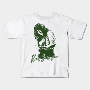 Rory Gallagher / Vintage Look Fanart Design Kids T-Shirt